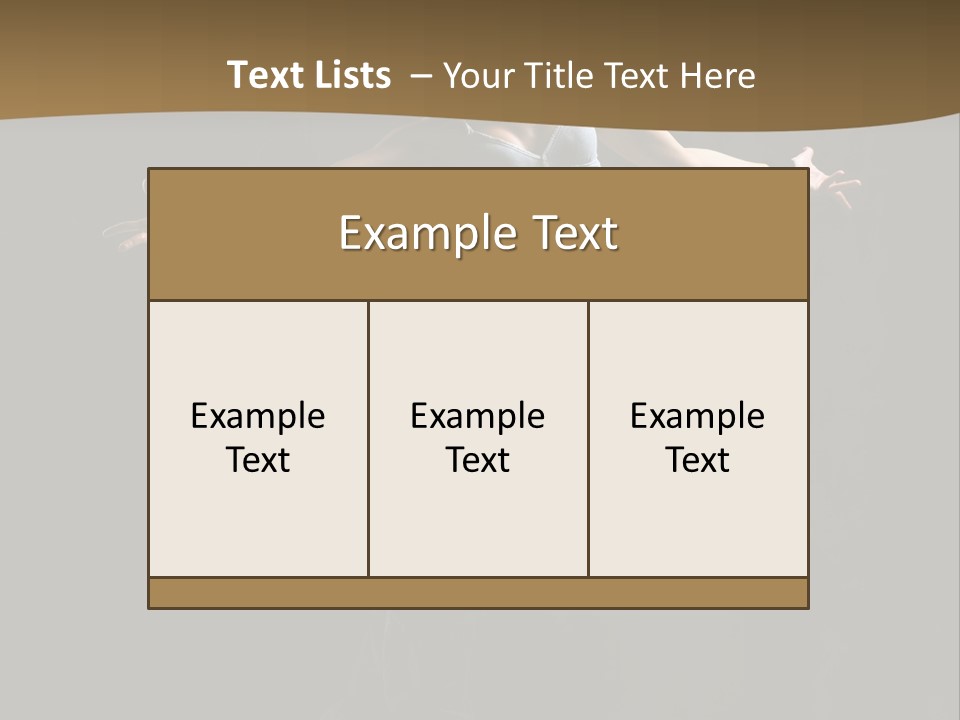 Cool Acrobat Color PowerPoint Template