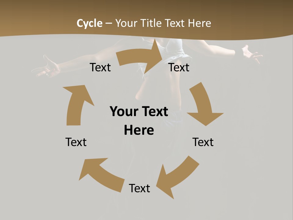 Cool Acrobat Color PowerPoint Template