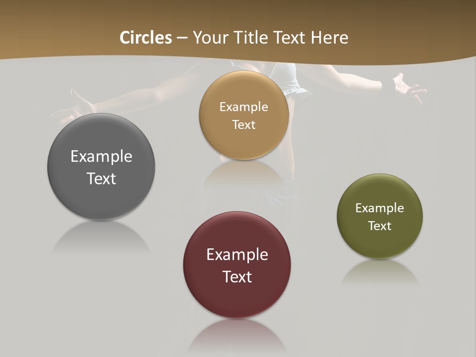 Cool Acrobat Color PowerPoint Template