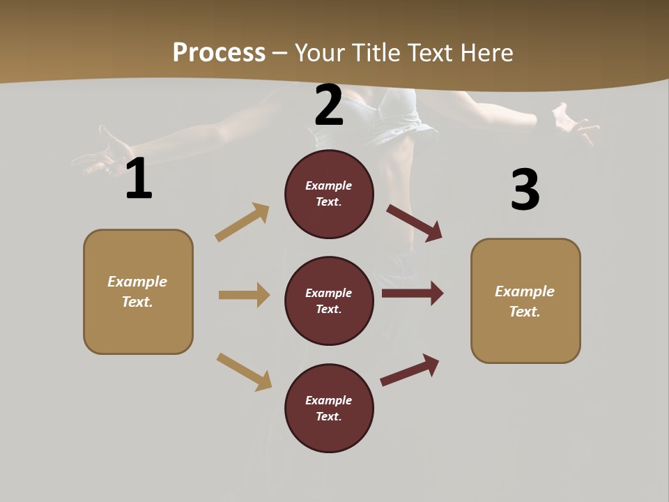 Cool Acrobat Color PowerPoint Template