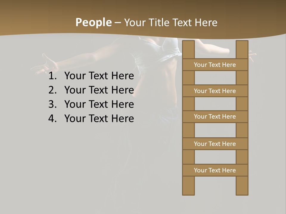 Cool Acrobat Color PowerPoint Template