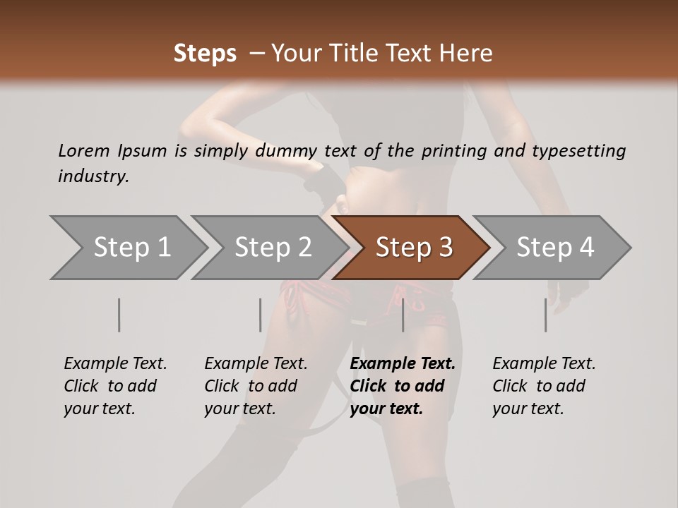 Hiphop Action Balance PowerPoint Template