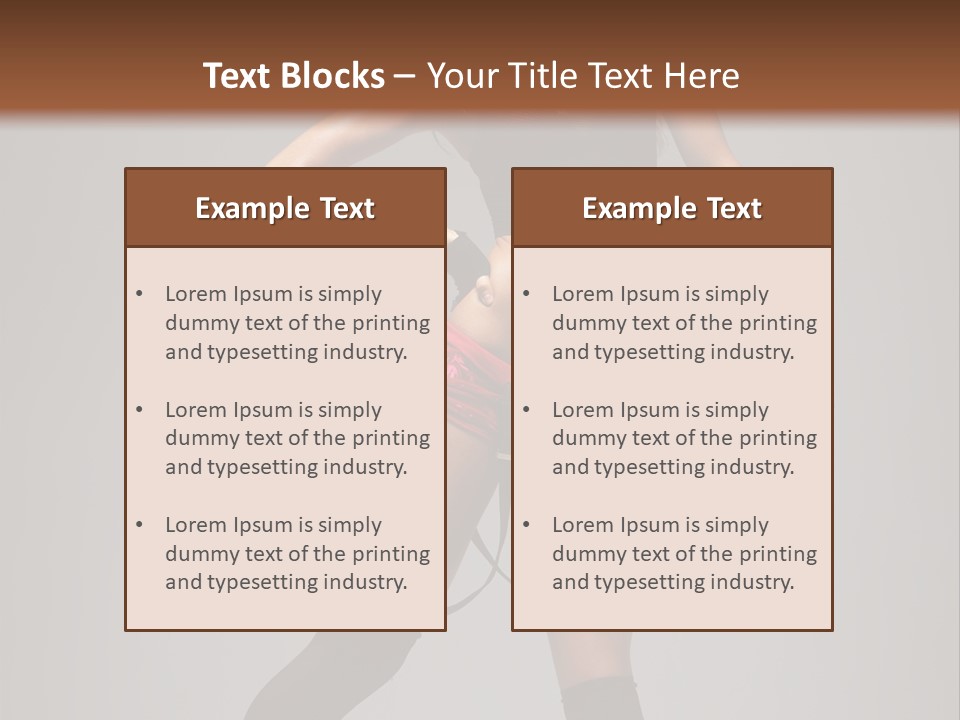 Hiphop Action Balance PowerPoint Template