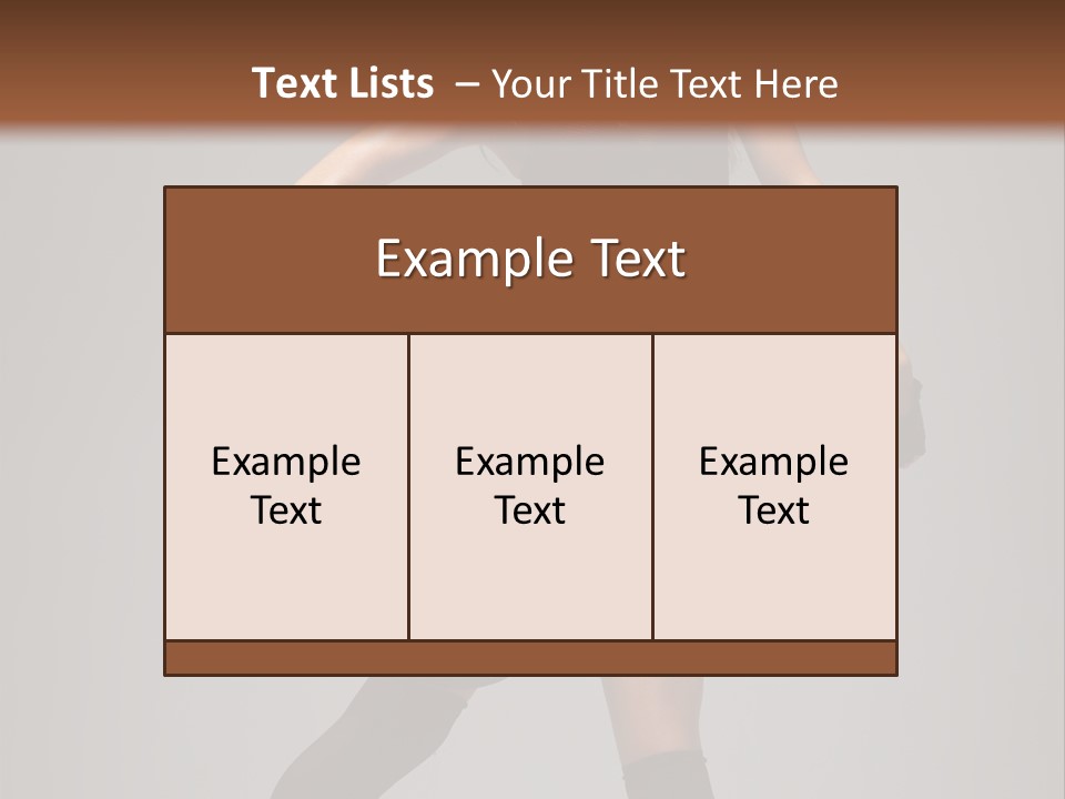 Hiphop Action Balance PowerPoint Template