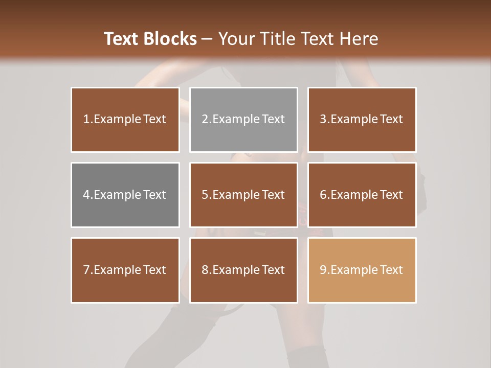 Hiphop Action Balance PowerPoint Template