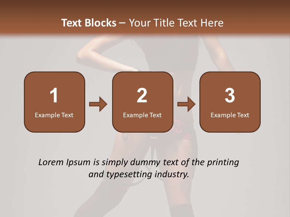 Hiphop Action Balance PowerPoint Template