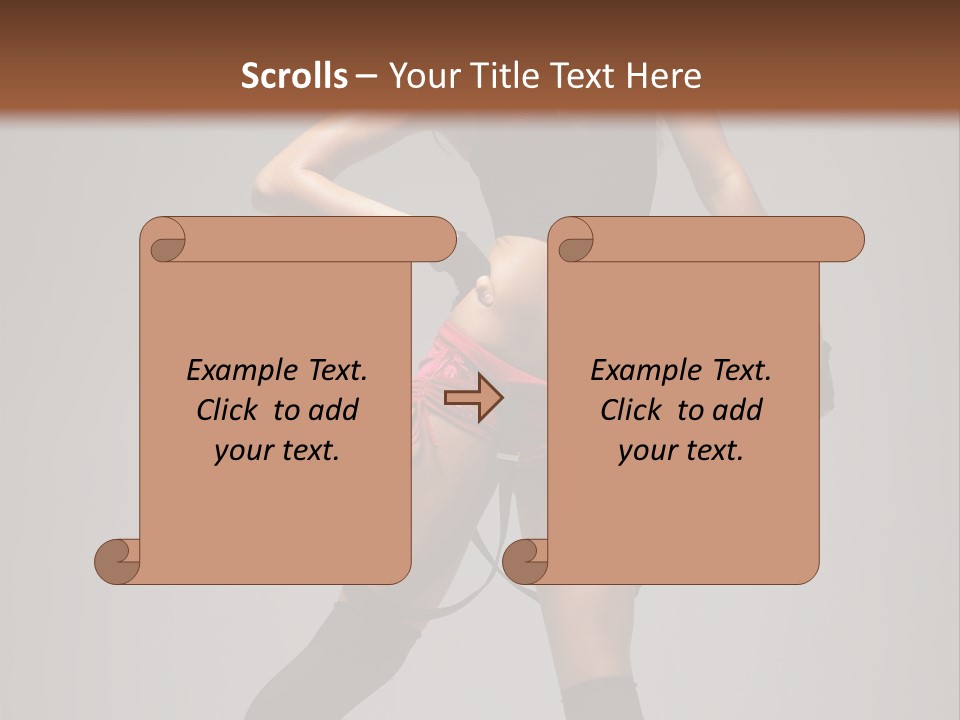 Hiphop Action Balance PowerPoint Template