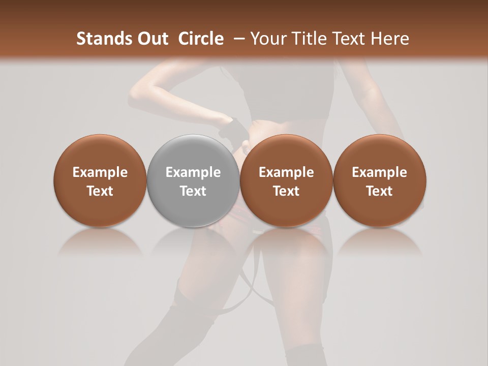 Hiphop Action Balance PowerPoint Template