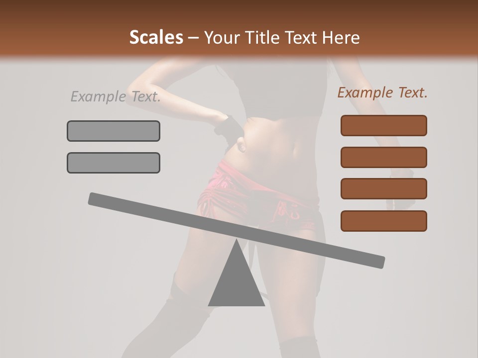 Hiphop Action Balance PowerPoint Template