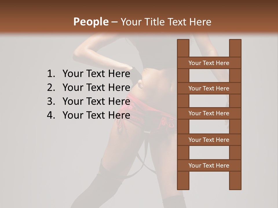 Hiphop Action Balance PowerPoint Template