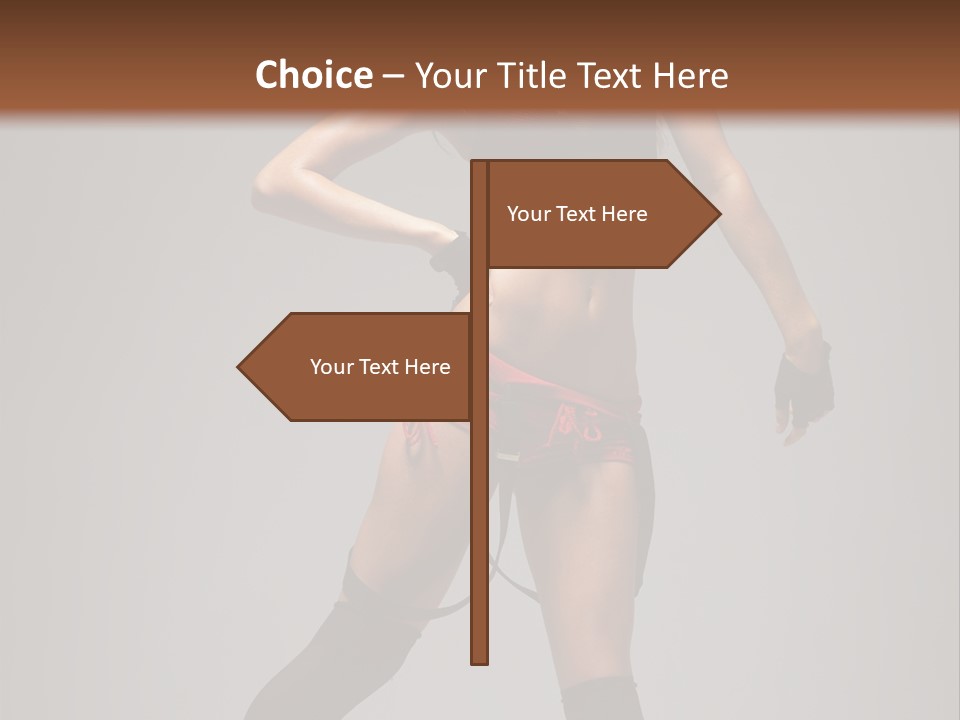 Hiphop Action Balance PowerPoint Template