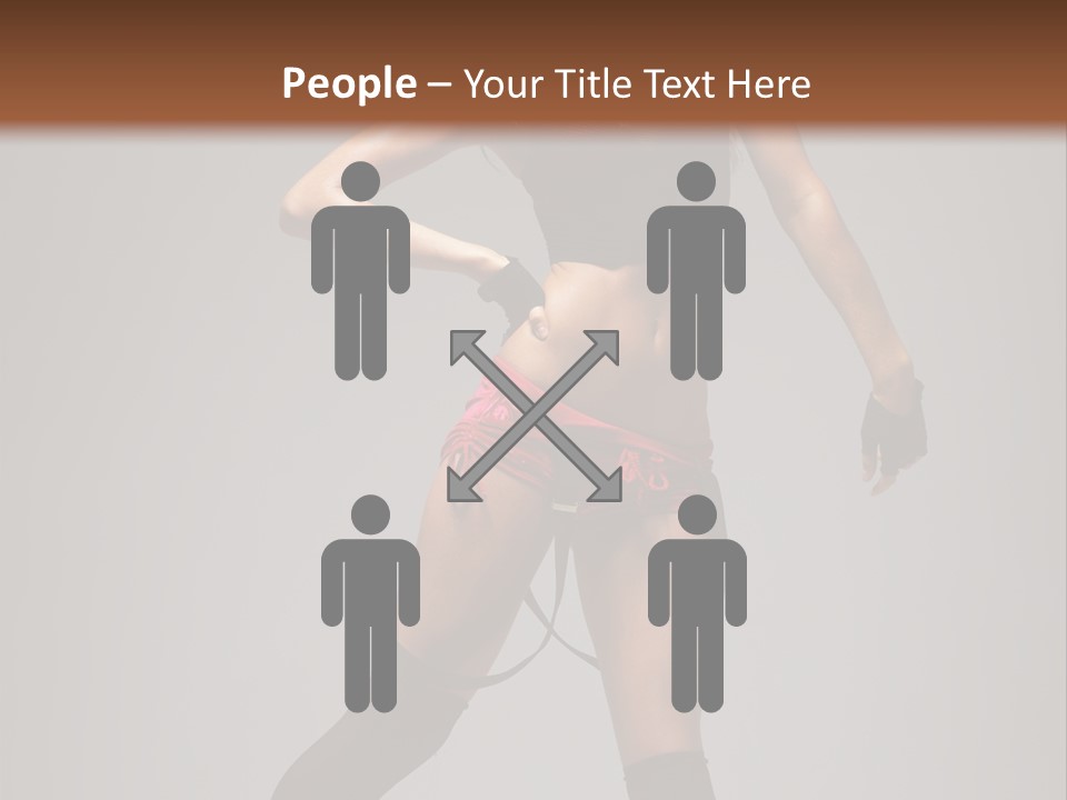 Hiphop Action Balance PowerPoint Template