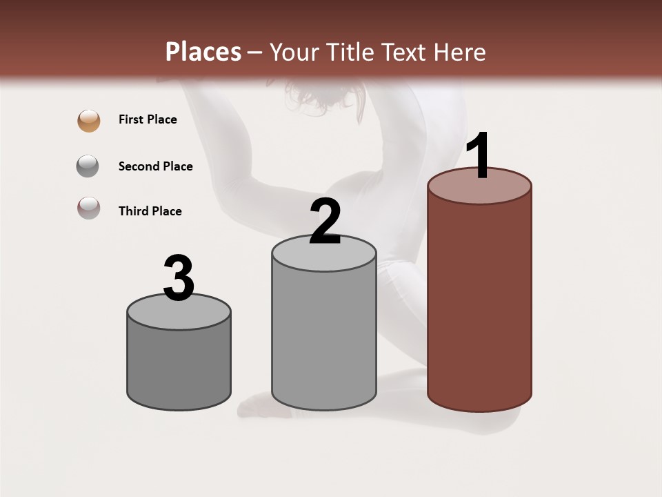 Flexibility Dance Sexy PowerPoint Template