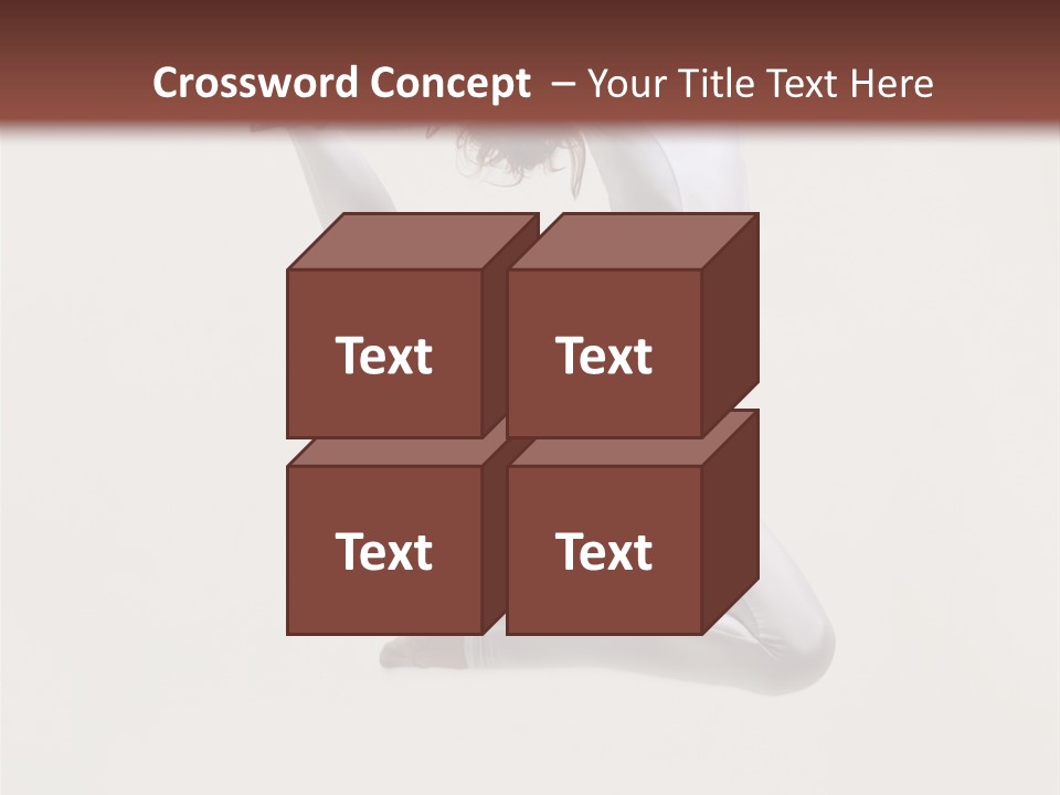 Flexibility Dance Sexy PowerPoint Template