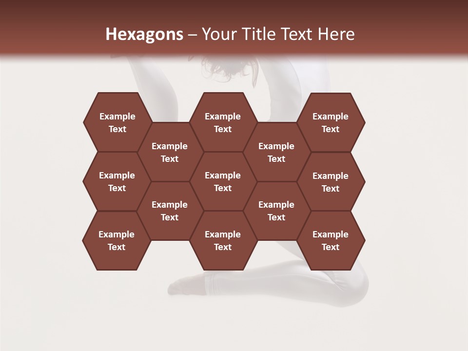 Flexibility Dance Sexy PowerPoint Template