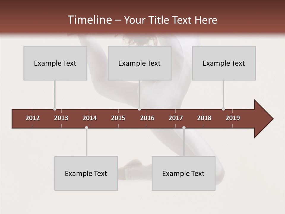 Flexibility Dance Sexy PowerPoint Template