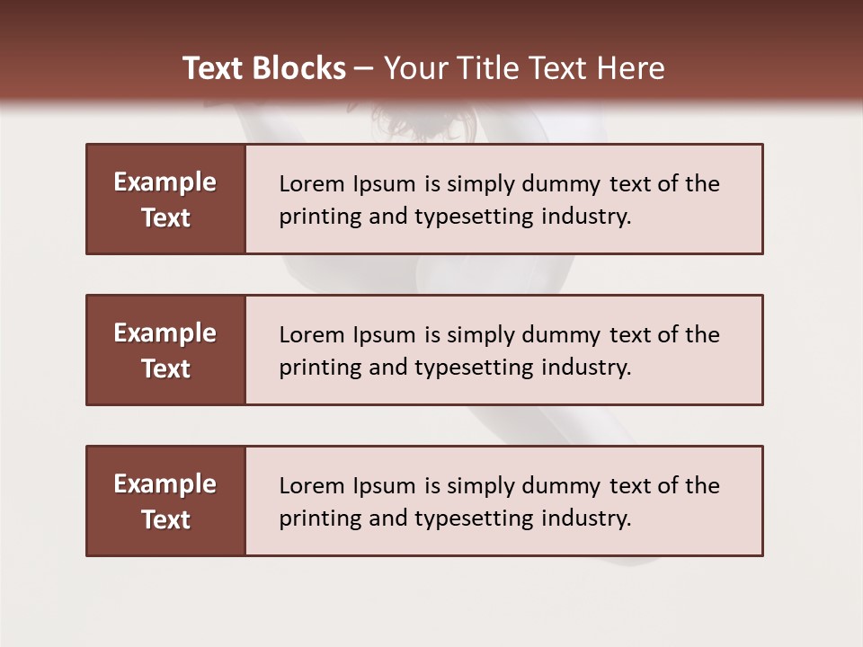 Flexibility Dance Sexy PowerPoint Template