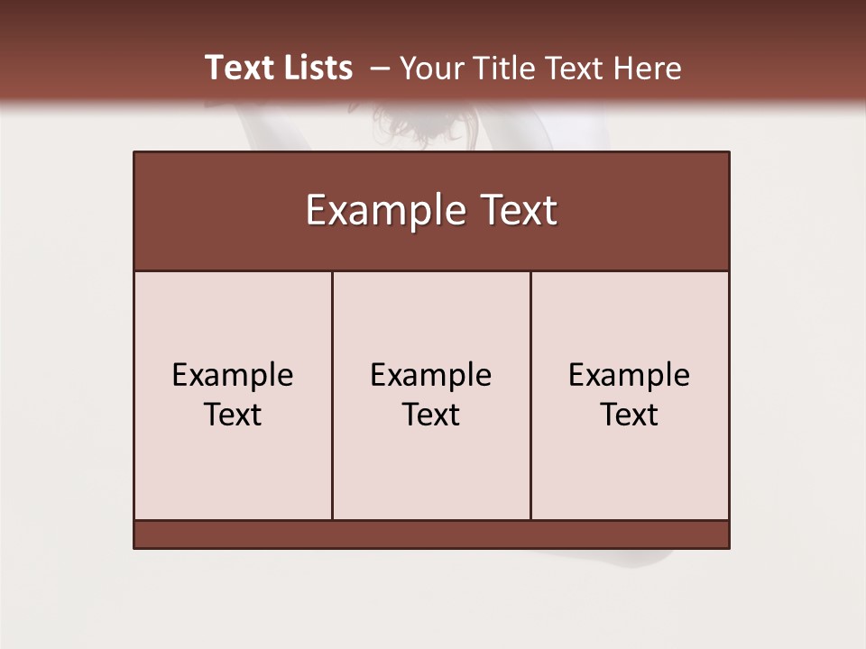 Flexibility Dance Sexy PowerPoint Template