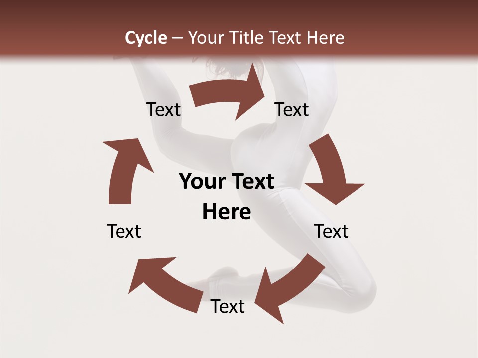 Flexibility Dance Sexy PowerPoint Template