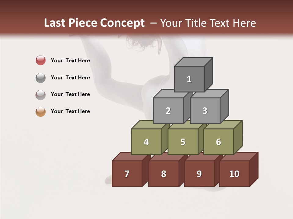 Flexibility Dance Sexy PowerPoint Template