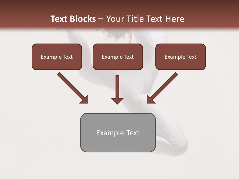 Flexibility Dance Sexy PowerPoint Template