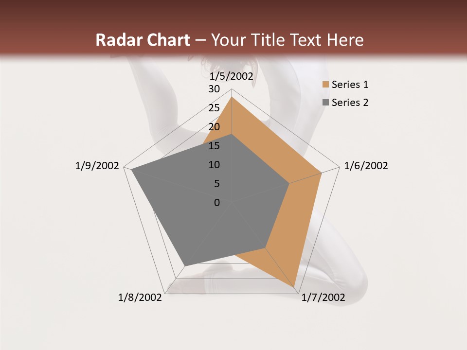 Flexibility Dance Sexy PowerPoint Template