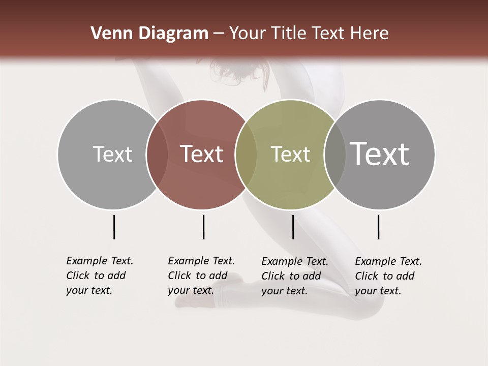 Flexibility Dance Sexy PowerPoint Template