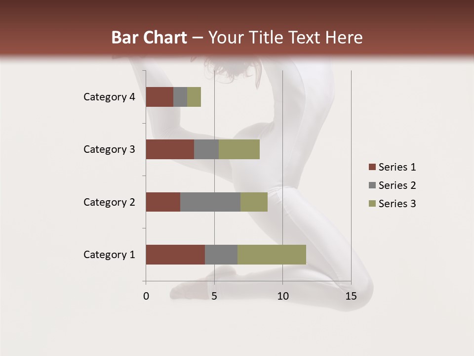 Flexibility Dance Sexy PowerPoint Template