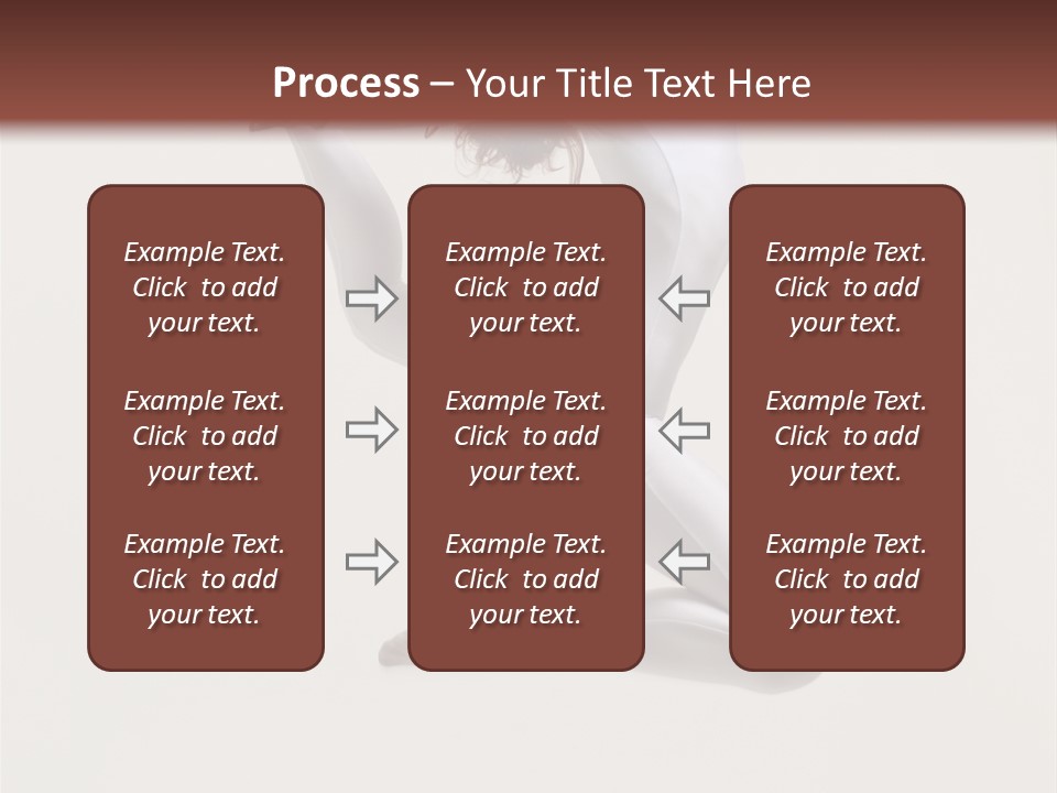 Flexibility Dance Sexy PowerPoint Template