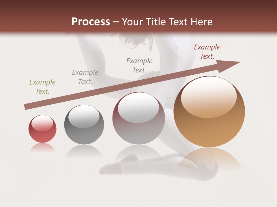 Flexibility Dance Sexy PowerPoint Template