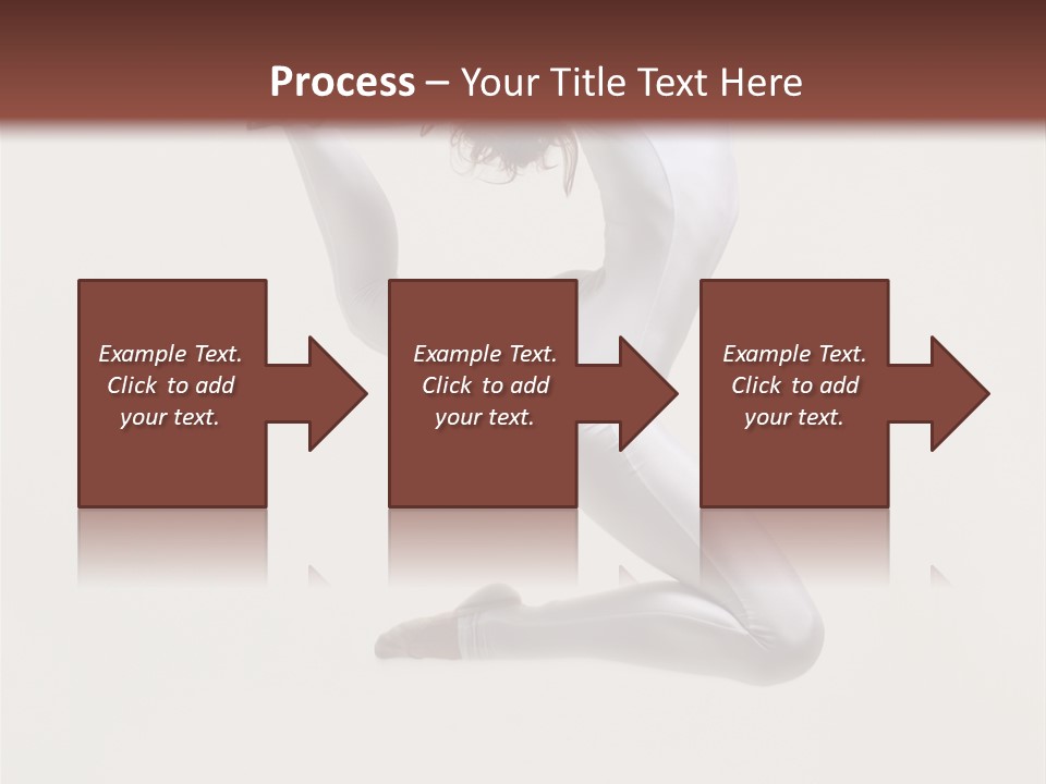 Flexibility Dance Sexy PowerPoint Template