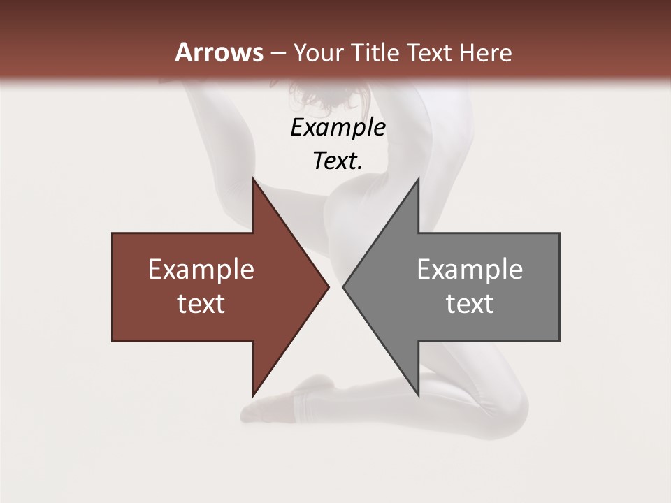 Flexibility Dance Sexy PowerPoint Template