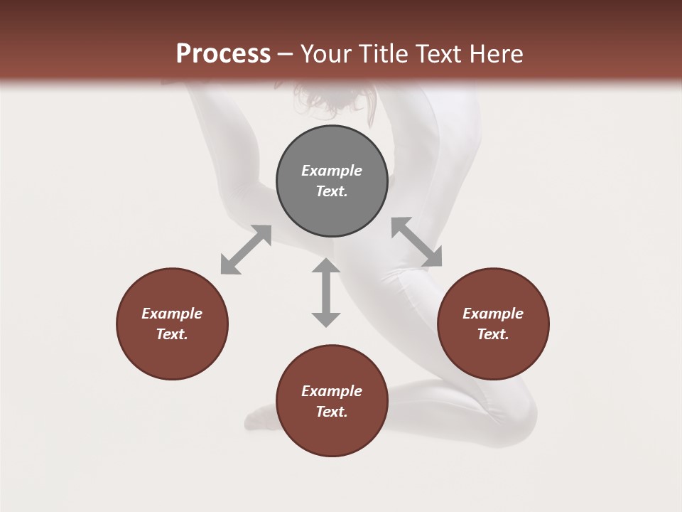 Flexibility Dance Sexy PowerPoint Template