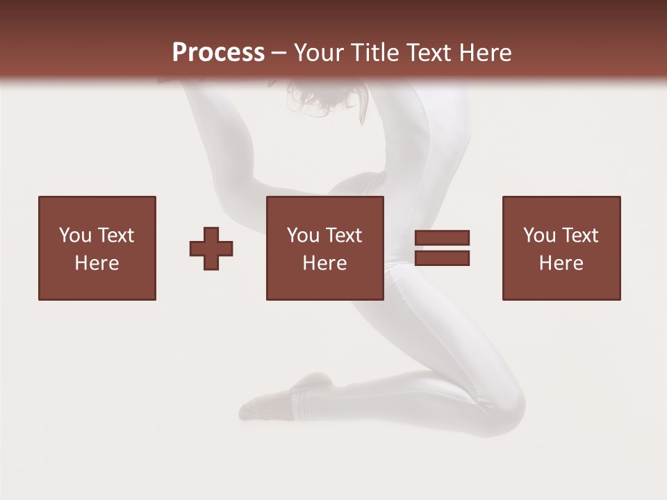 Flexibility Dance Sexy PowerPoint Template