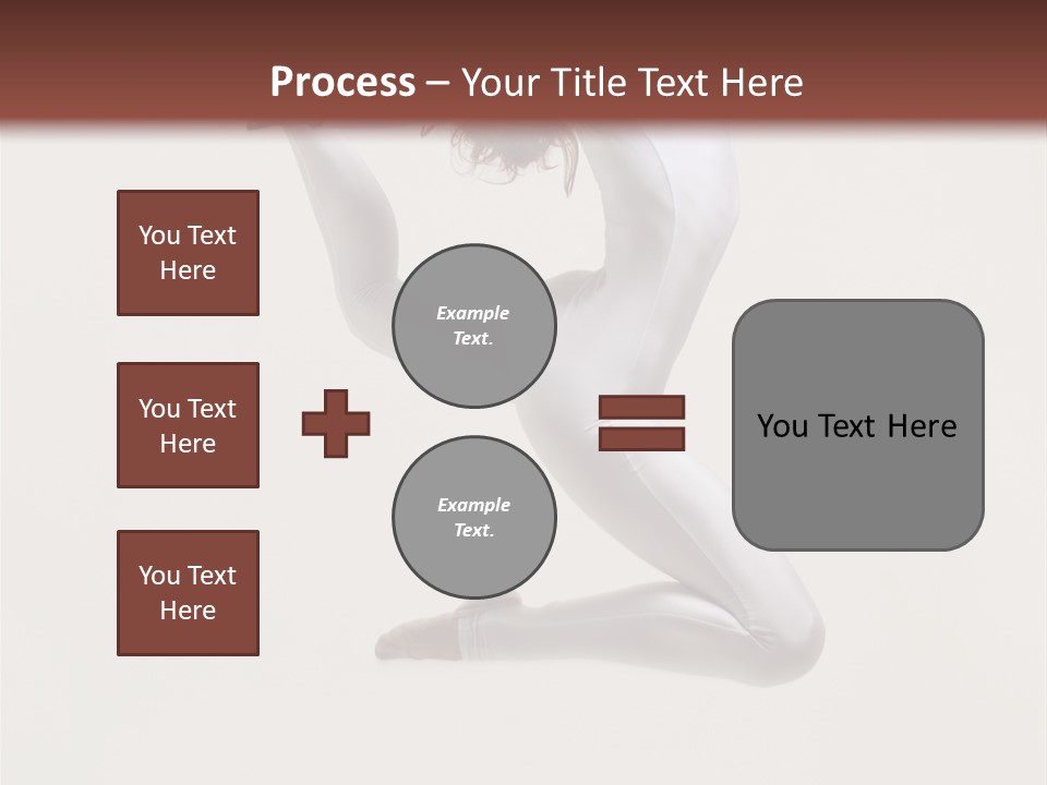 Flexibility Dance Sexy PowerPoint Template
