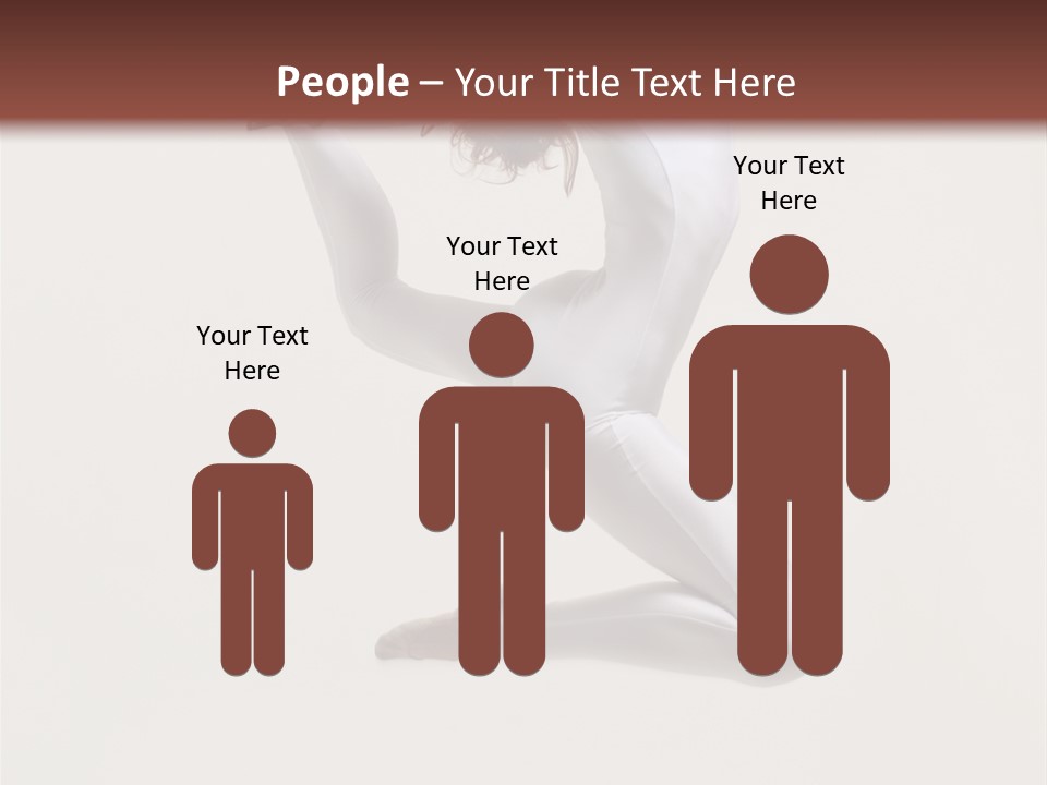 Flexibility Dance Sexy PowerPoint Template