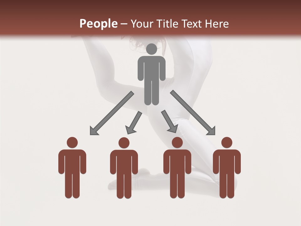 Flexibility Dance Sexy PowerPoint Template