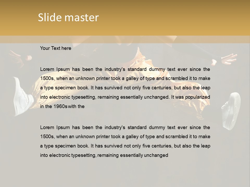 Flexibility Behavior Acrobat PowerPoint Template