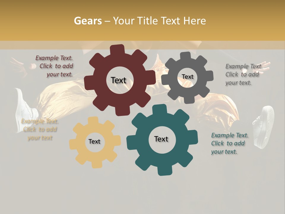 Flexibility Behavior Acrobat PowerPoint Template