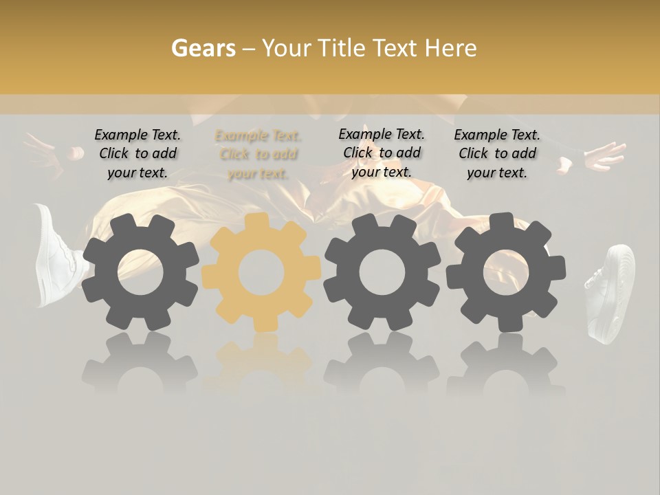 Flexibility Behavior Acrobat PowerPoint Template