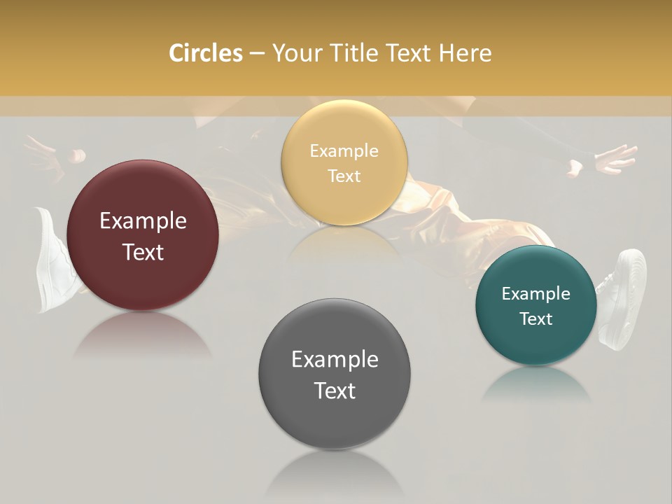 Flexibility Behavior Acrobat PowerPoint Template