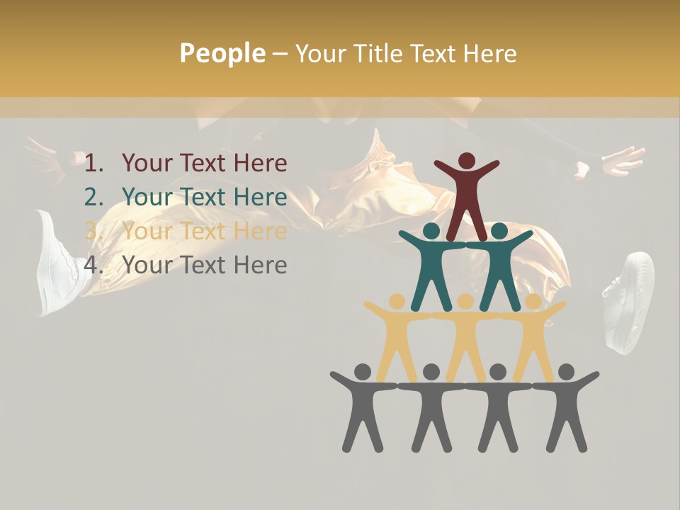 Flexibility Behavior Acrobat PowerPoint Template