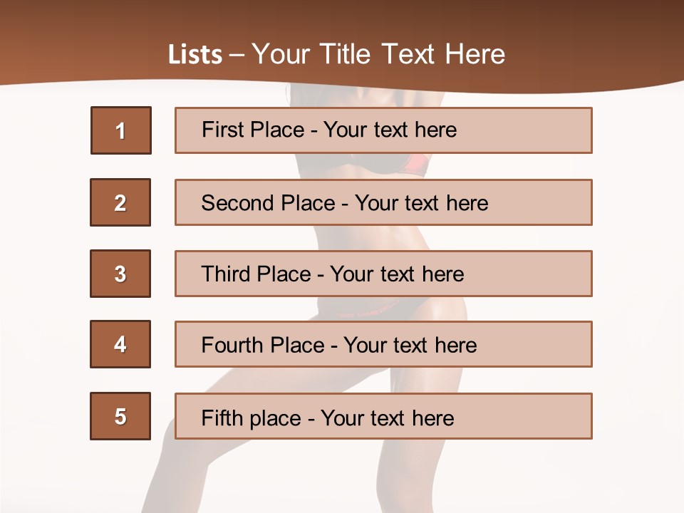 Behavior Exercise Voluptous PowerPoint Template