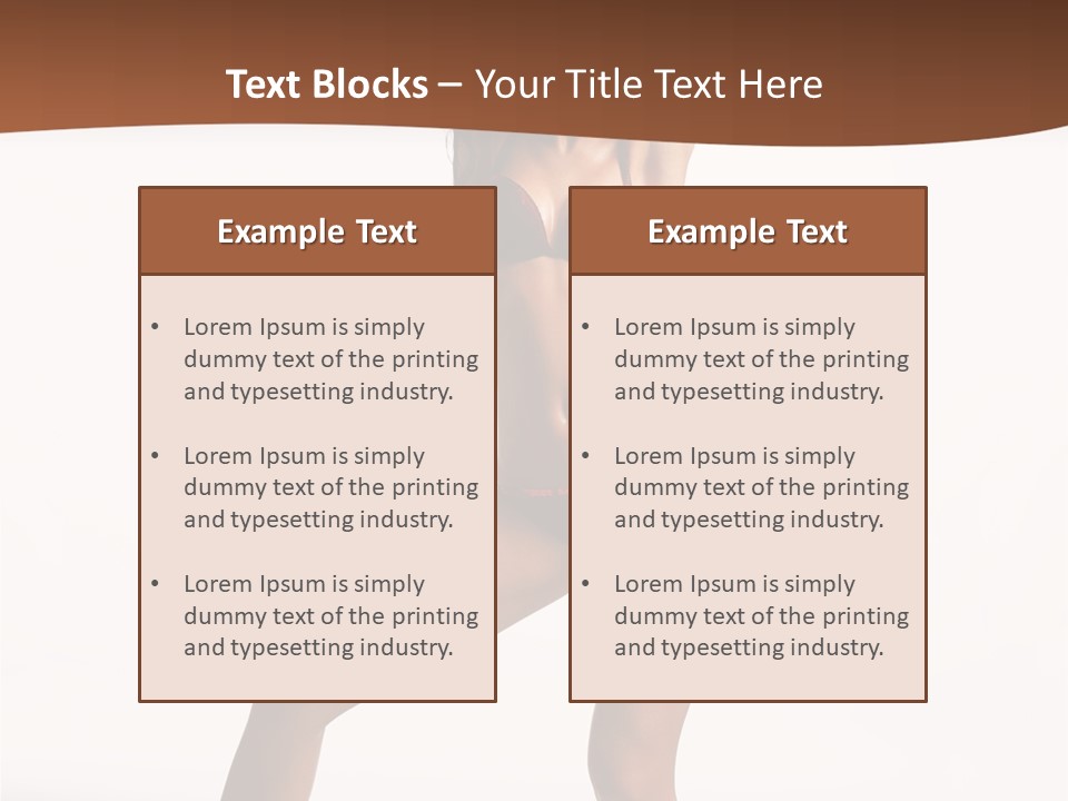 Behavior Exercise Voluptous PowerPoint Template