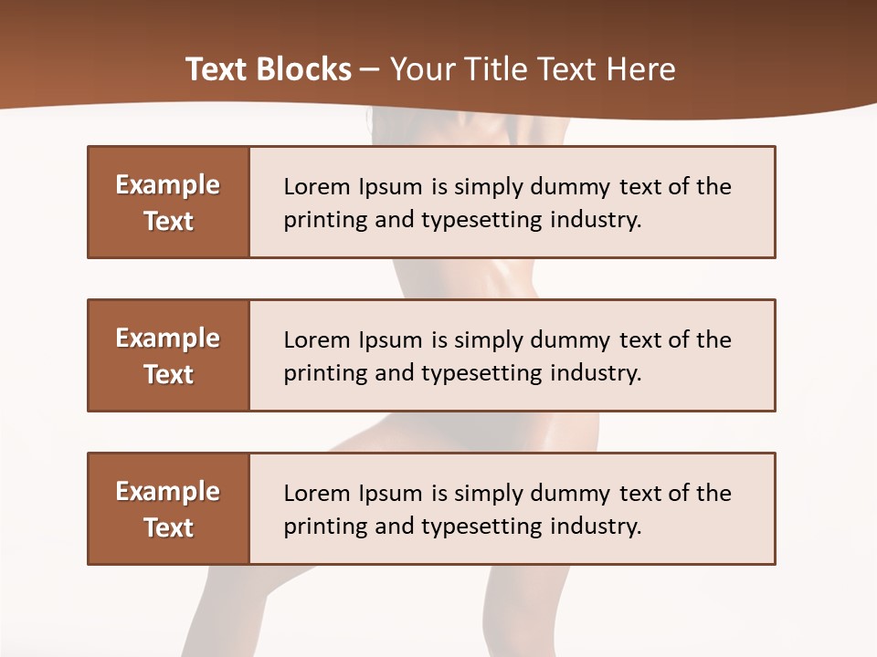Behavior Exercise Voluptous PowerPoint Template
