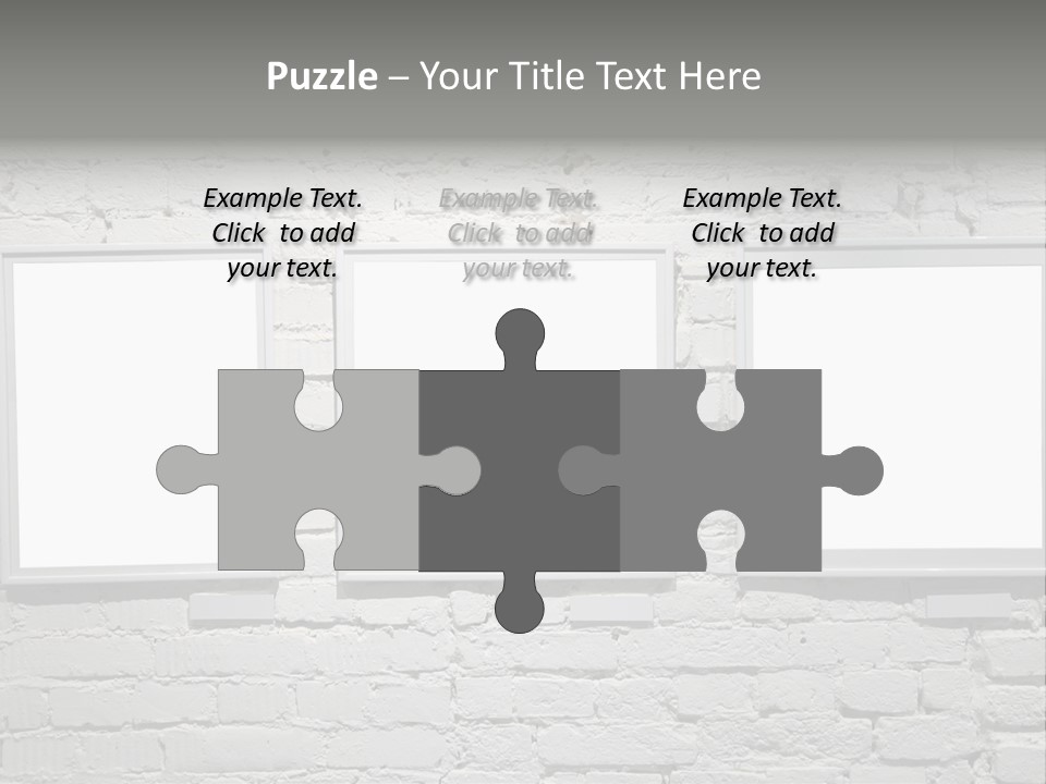 Wall Old Gallerie PowerPoint Template