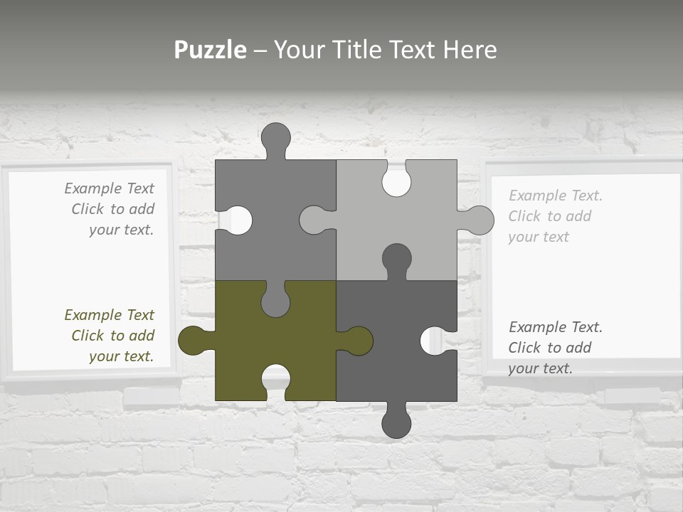 Wall Old Gallerie PowerPoint Template
