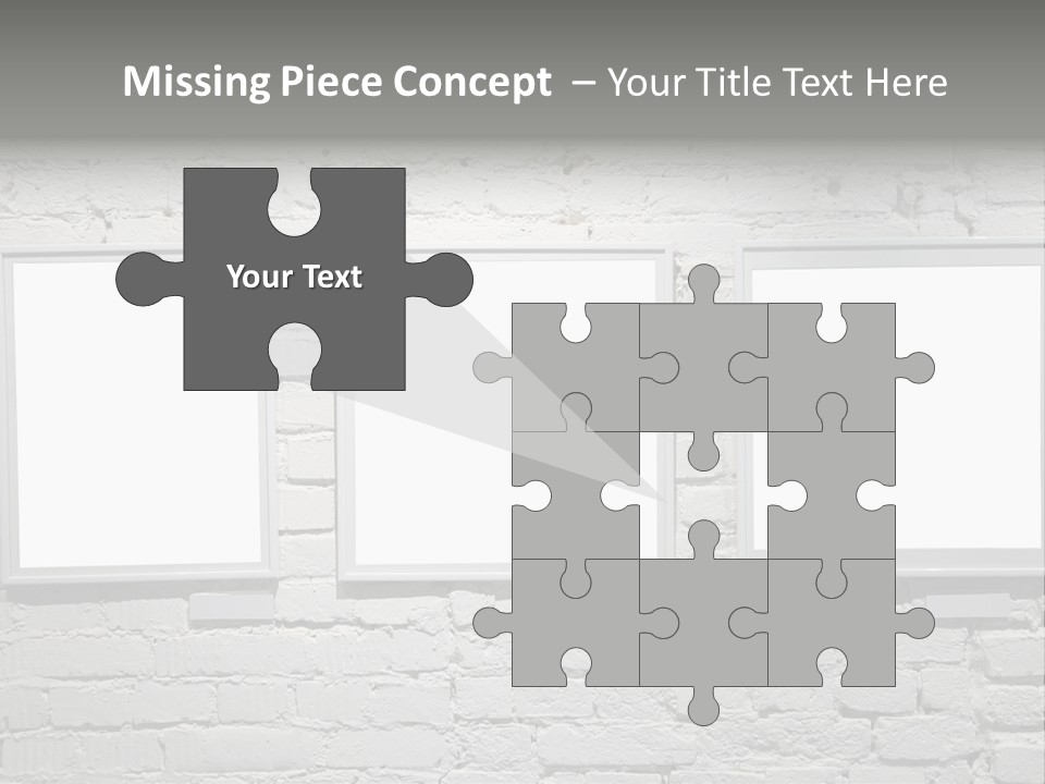 Wall Old Gallerie PowerPoint Template