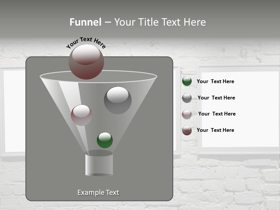 Wall Old Gallerie PowerPoint Template