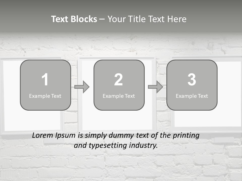 Wall Old Gallerie PowerPoint Template